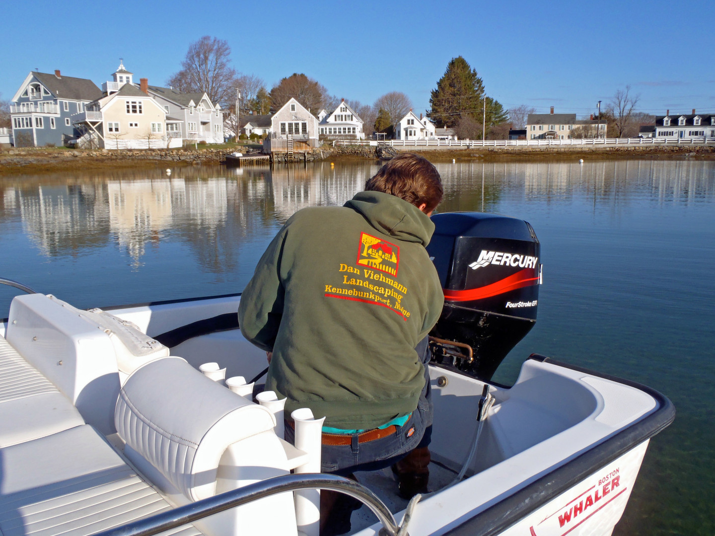 Boat & Dock Services Cape Porpoise & Kennebunk, ME Dan Viehmann