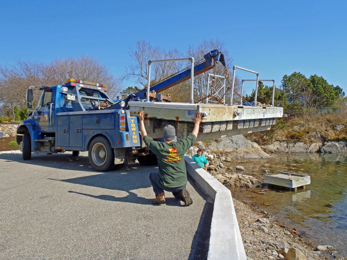 Boat & Dock Services Cape Porpoise & Kennebunk, ME Dan Viehmann